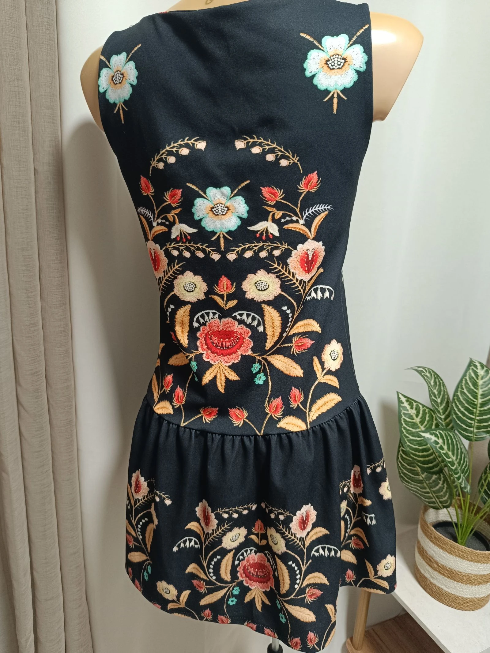 Floral print ruffled dress for women – photo 3